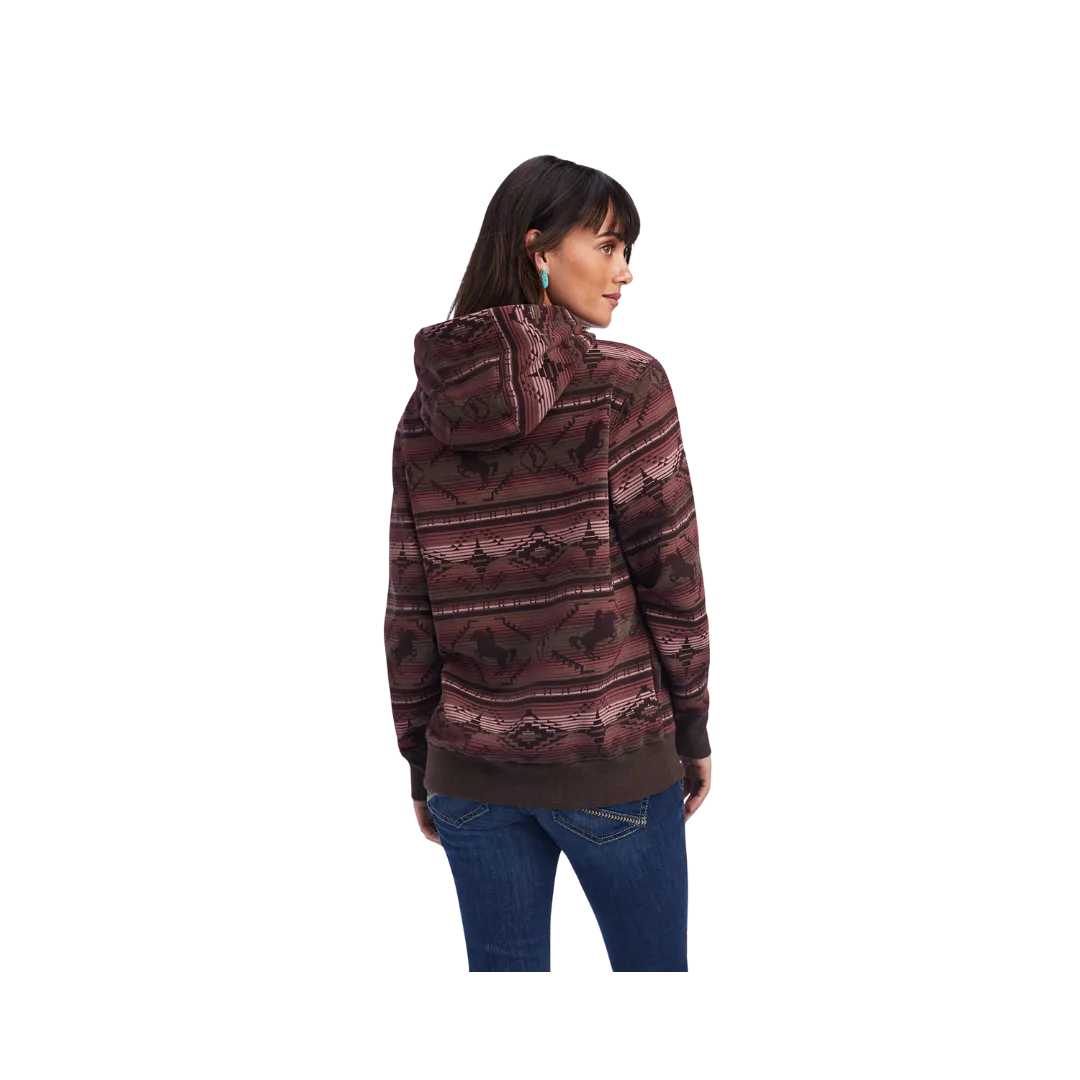 Ariat Women's REAL Allover Print Hoodie