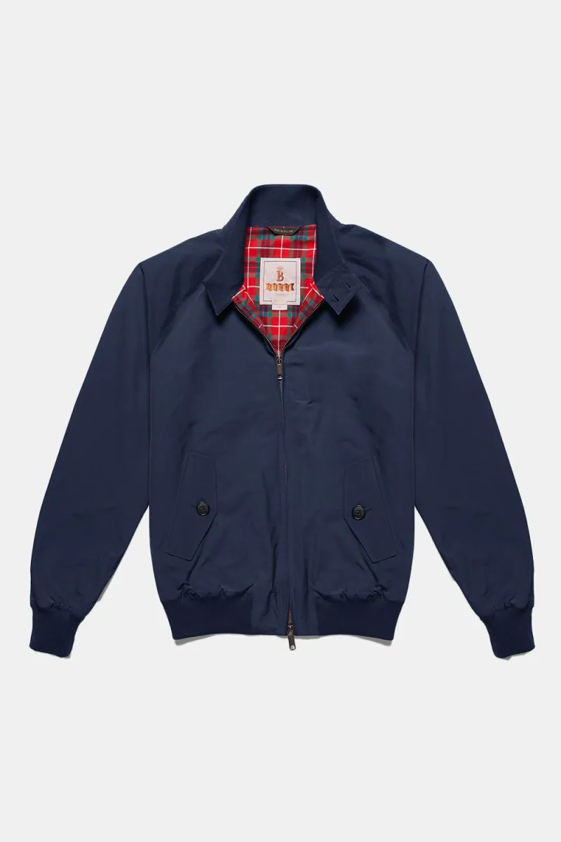 Baracuta G9 Classic Cotton-Blend Harrington Jacket (Classic Navy)