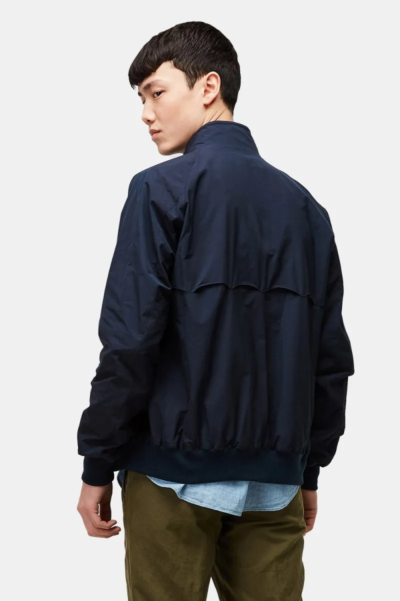 Baracuta G9 Classic Cotton-Blend Harrington Jacket (Classic Navy)