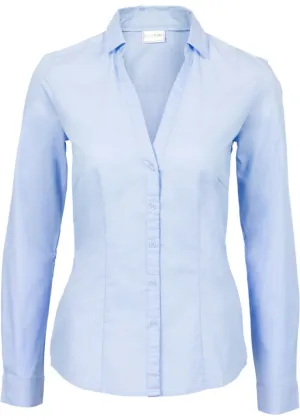 Bodyflirt stretch blouse, blue