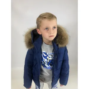 Boys Midnight Blue Coat