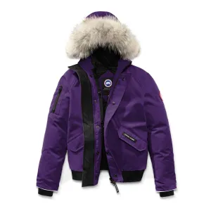 Canada Goose Rundle Bomber Purple with Fur