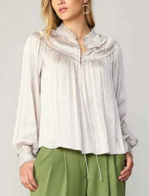 Current Air Ruffle Smock Detail Blouse