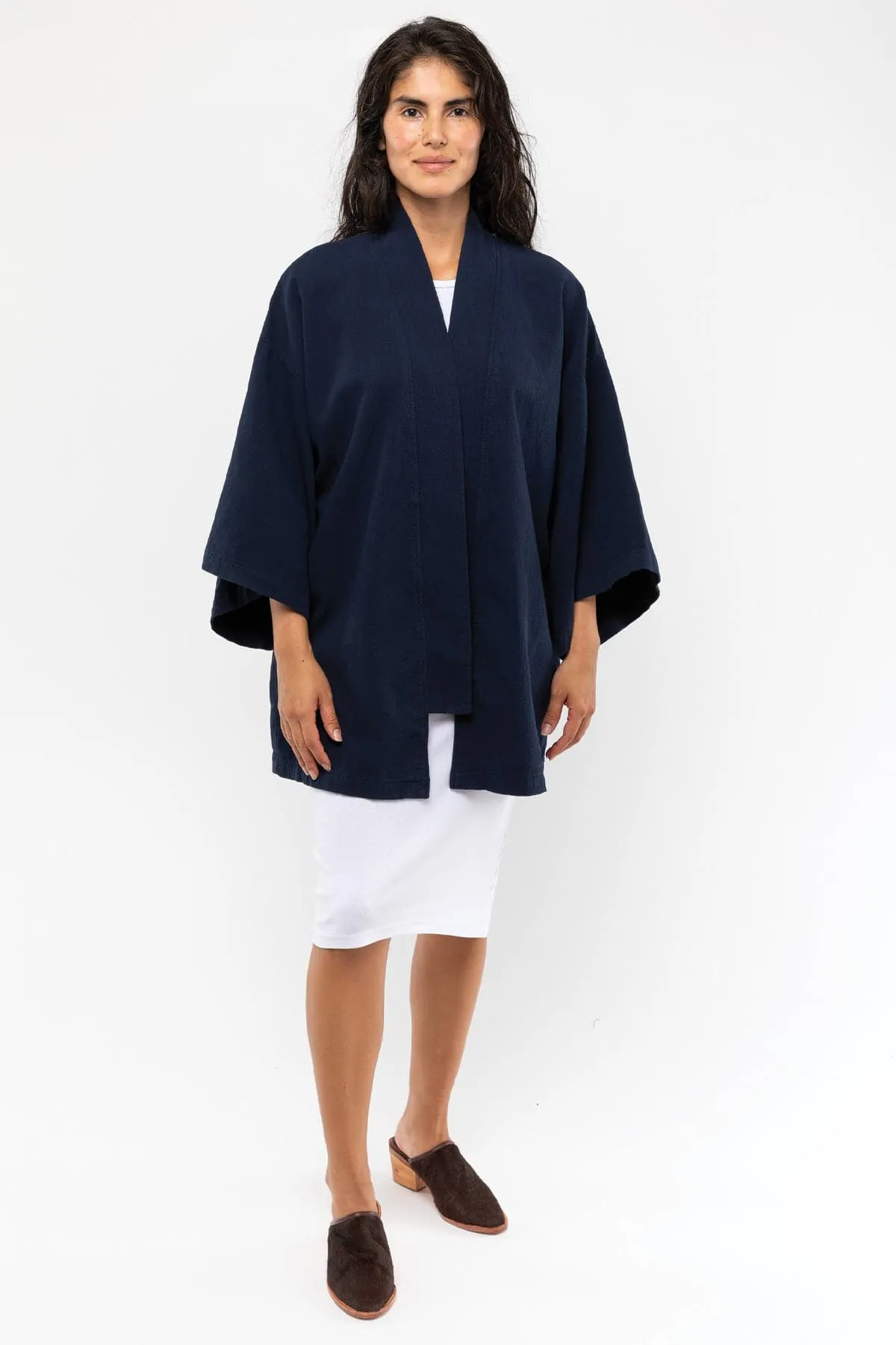 DCT01GD - Double Style Textile Mid Length Kimono