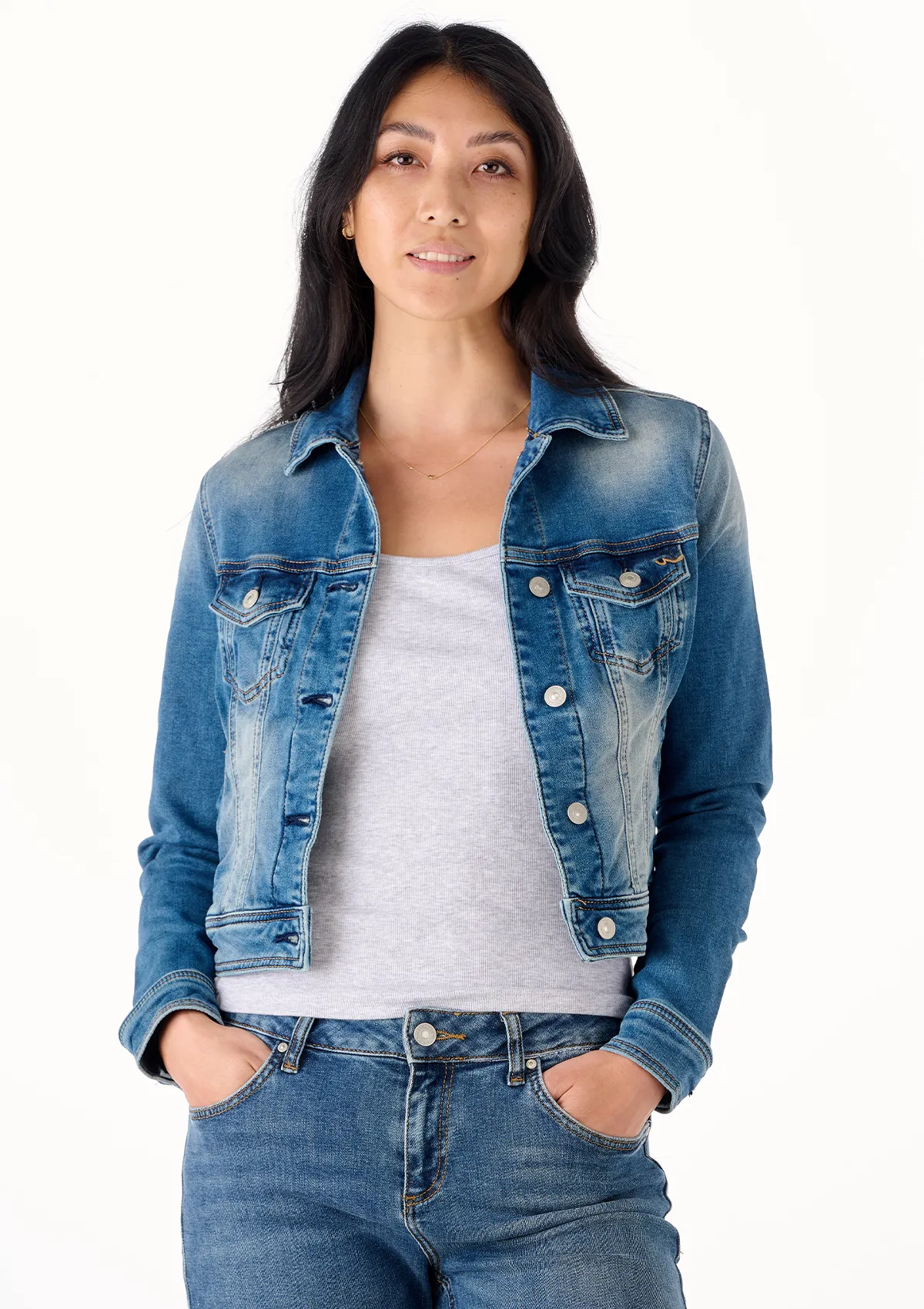 Destin Eternia Slim Denim Jacket