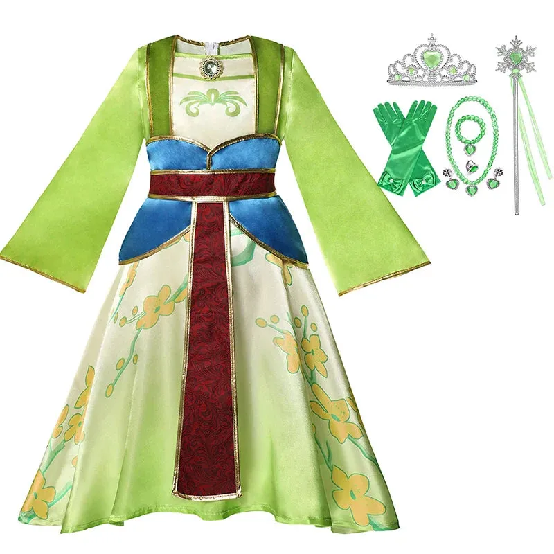 Elegant Princess Young Mulan Dresses