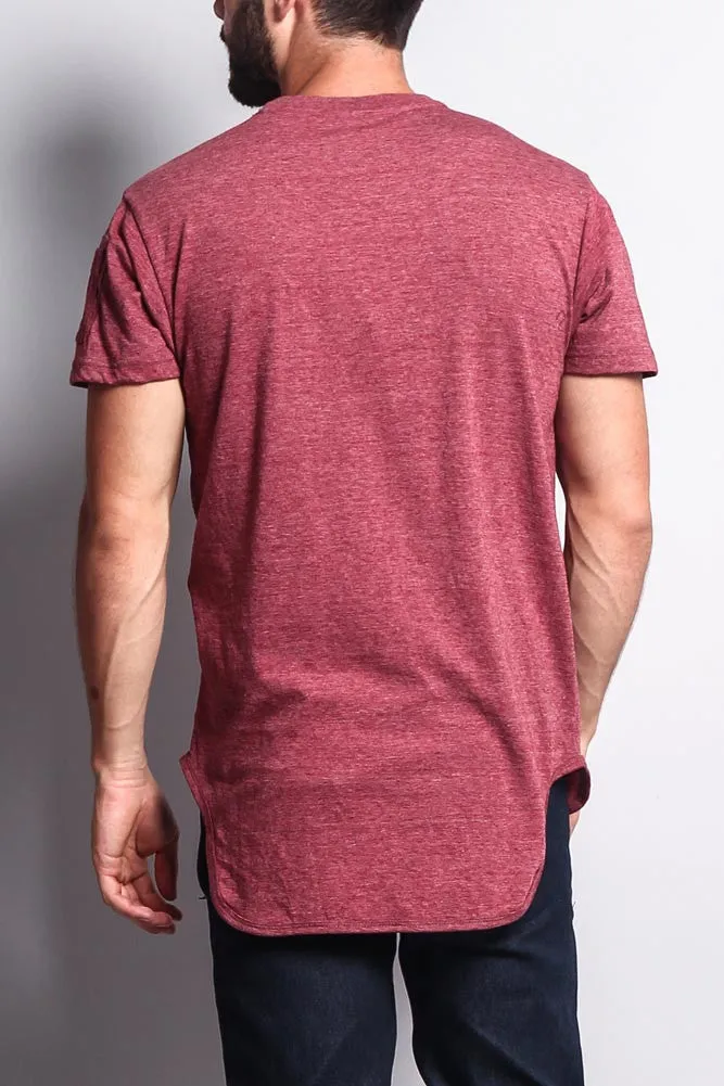 Flight MA-1 Long Length Curved Hem T-Shirt