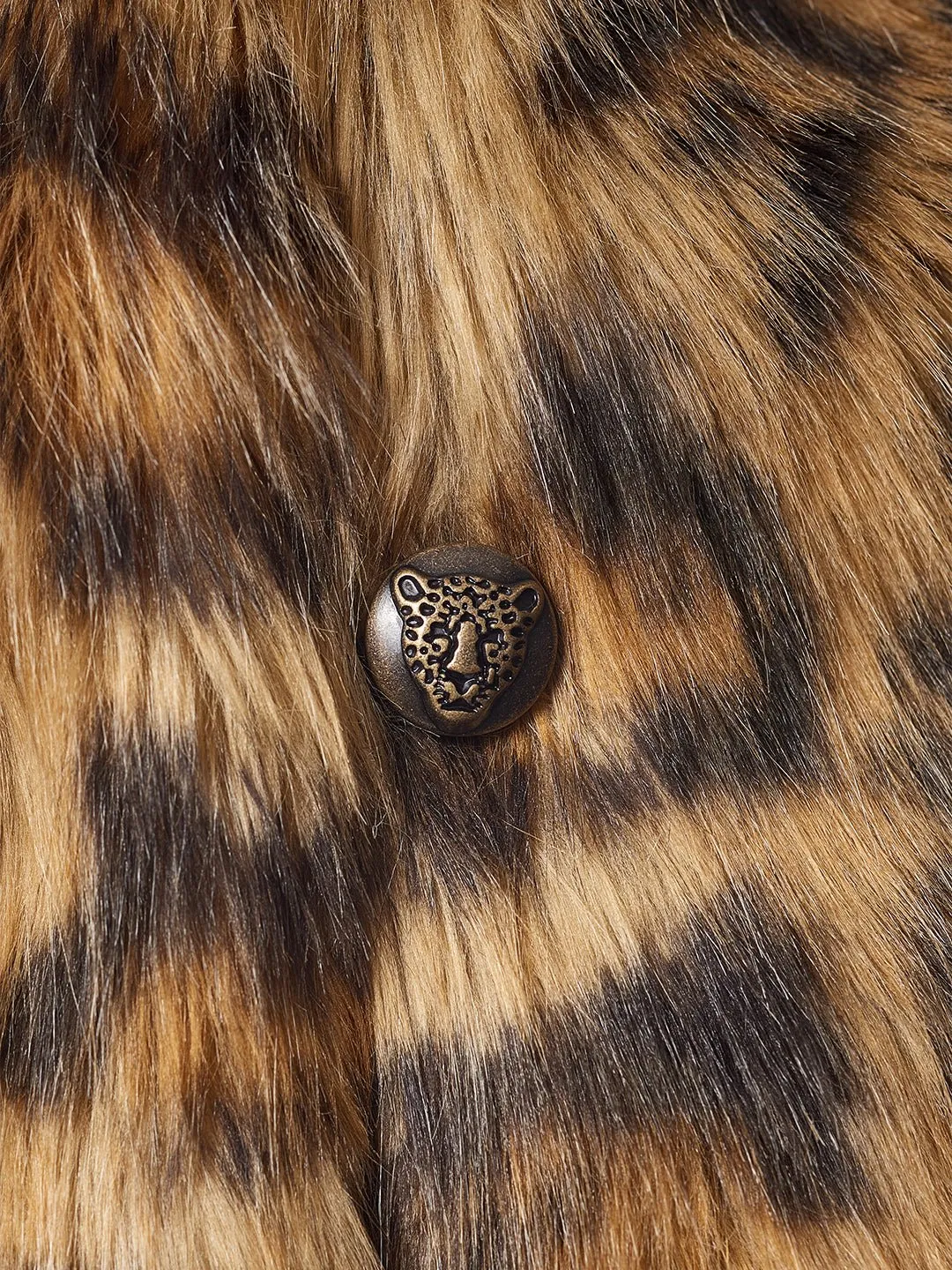 Javan Leopard Faux Fur Hood | Women's