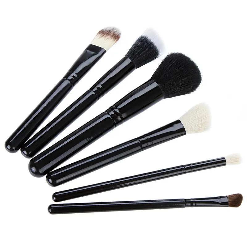 OH Fashion Makeup Brushes Set Midnight Black,13 PCs