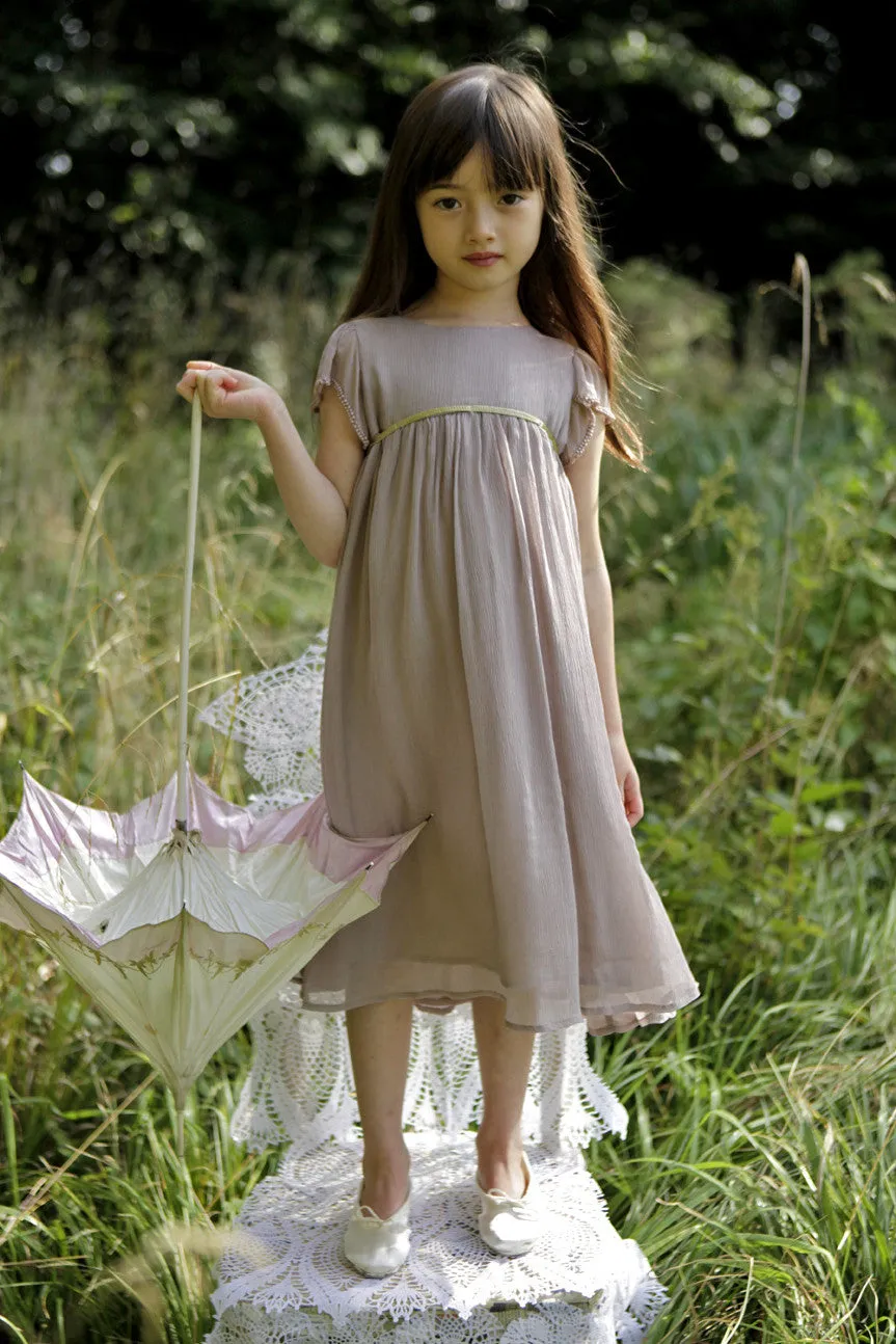 Wild & Gorgeous Emma Girls Dress - Mauve