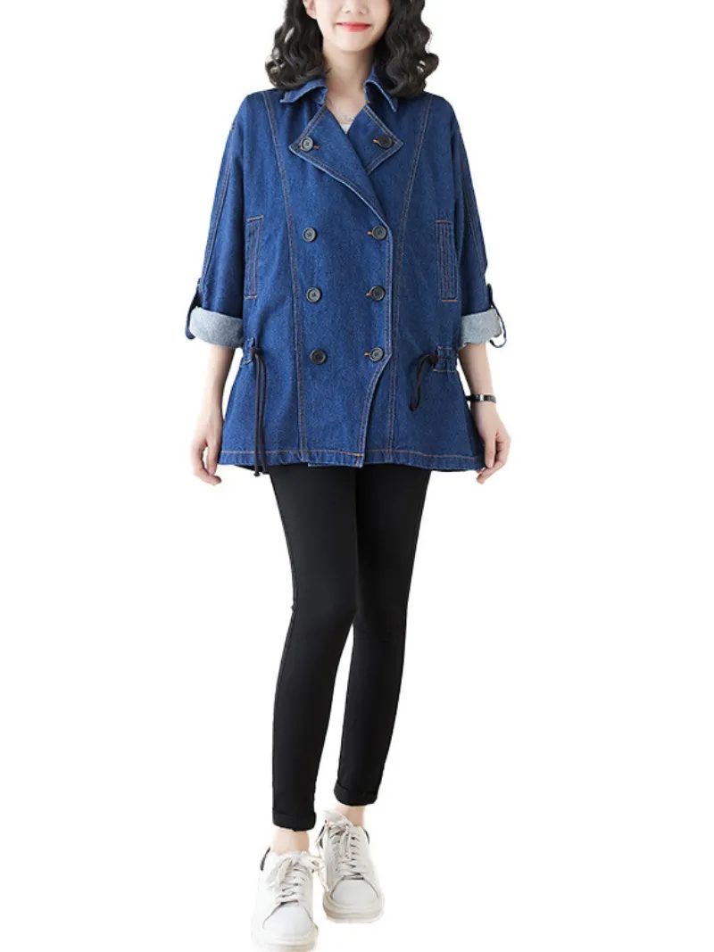 Women's Timeless Fashionable high-quality Collar Button Jacket